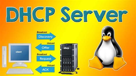 dhcp server linux install